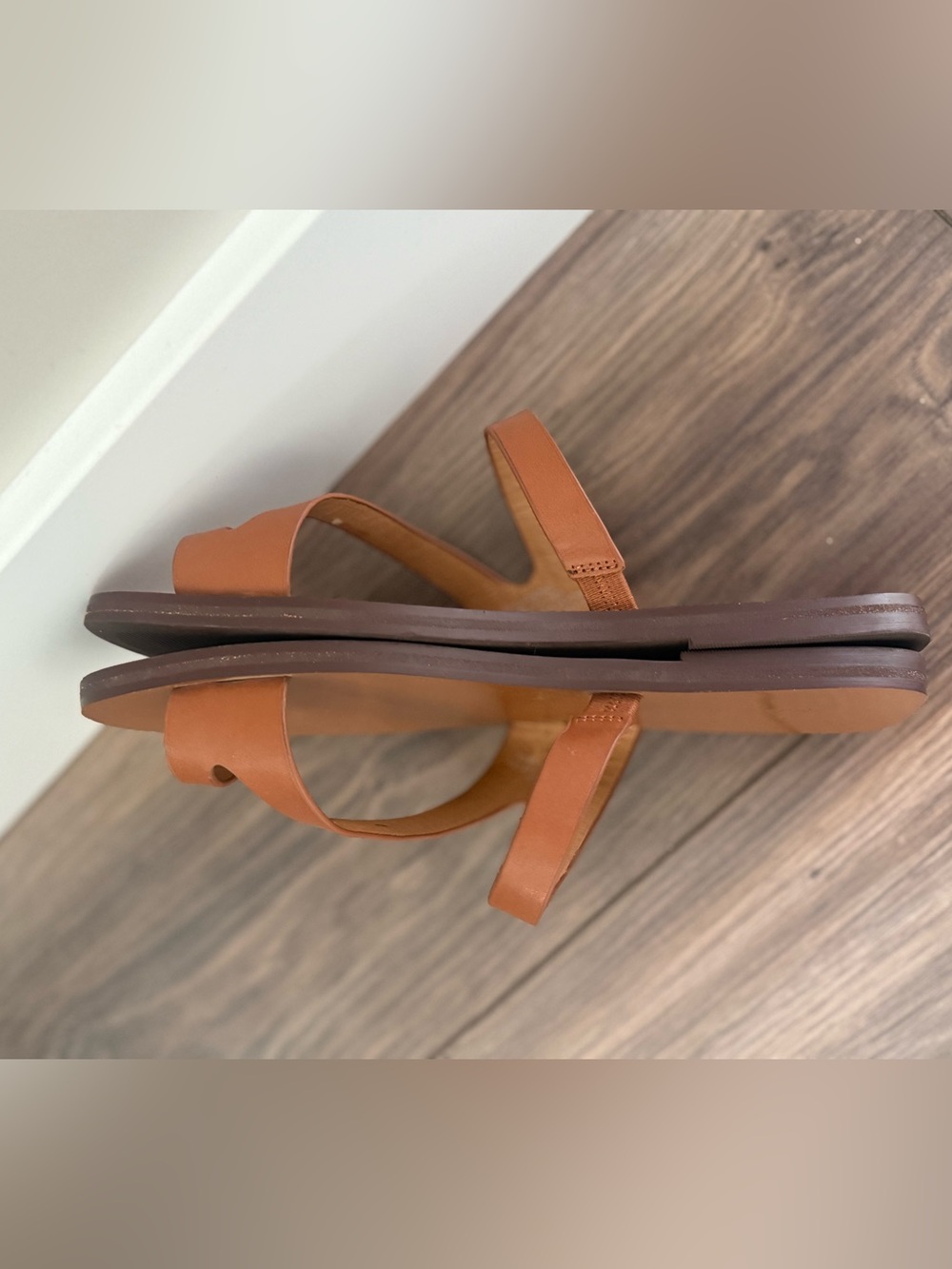 Madewell The Gabi Asymmetric-Strap Sandal - Leather - Picture 9 of 11